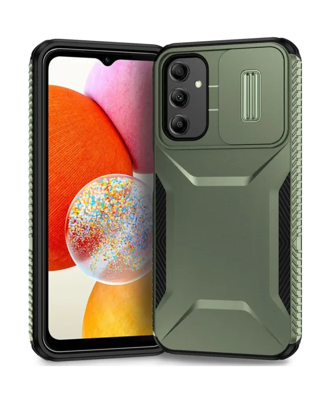 Coque Samsung Galaxy A14 4G / 5G CamShield Anti-Choc Sécurité Caméra