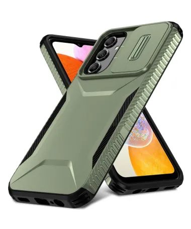 Coque Samsung Galaxy A14 4G / 5G CamShield Anti-Choc Sécurité Caméra Vert militaire - photo 37
