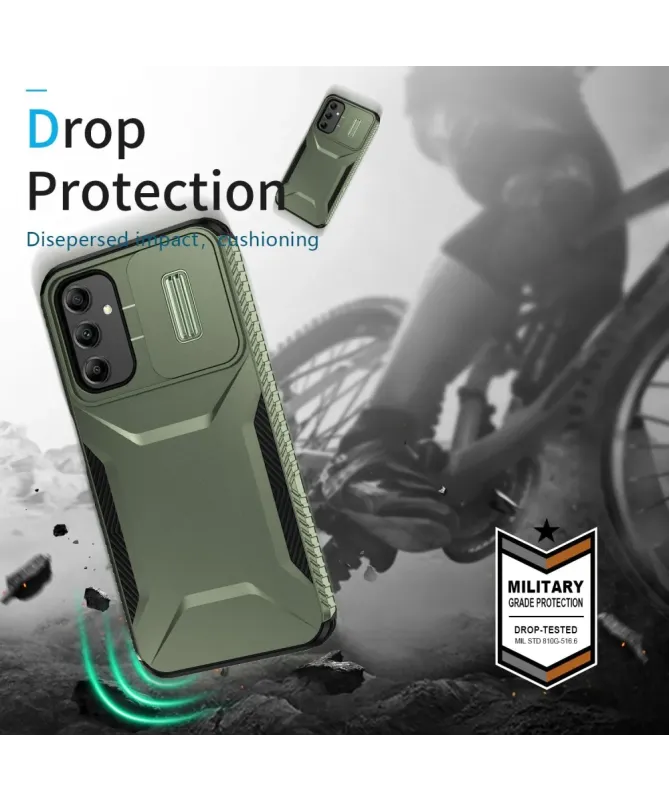 Coque Samsung Galaxy A14 4G / 5G CamShield Anti-Choc Sécurité Caméra