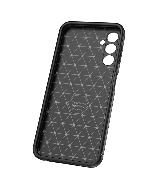 Coque Samsung Galaxy A14 4G / 5G style fibre de carbone