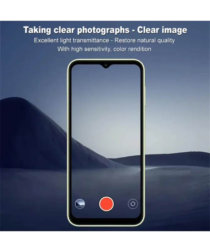 Verre Trempé Samsung Galaxy A14 4G / 5G pour lentille (2 pièces)