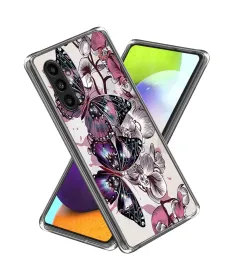 Coque Samsung Galaxy A14 5G / 4G papillon et orchidées