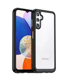 Coque Samsung Galaxy A14 5G / A14 4G Transparente Contour Couleuré