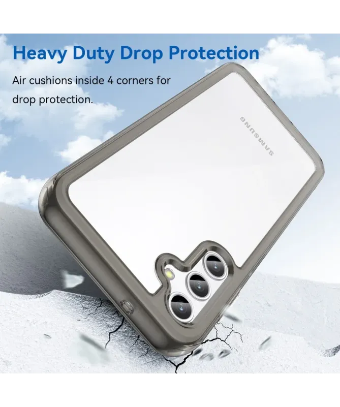 Coque Samsung Galaxy A14 5G / A14 4G Transparente Contour Couleuré