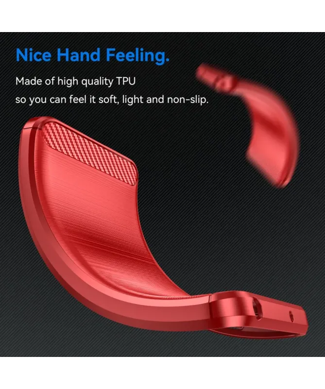 Coque Samsung Galaxy A14 5G / A14 4G flexible effet brossé