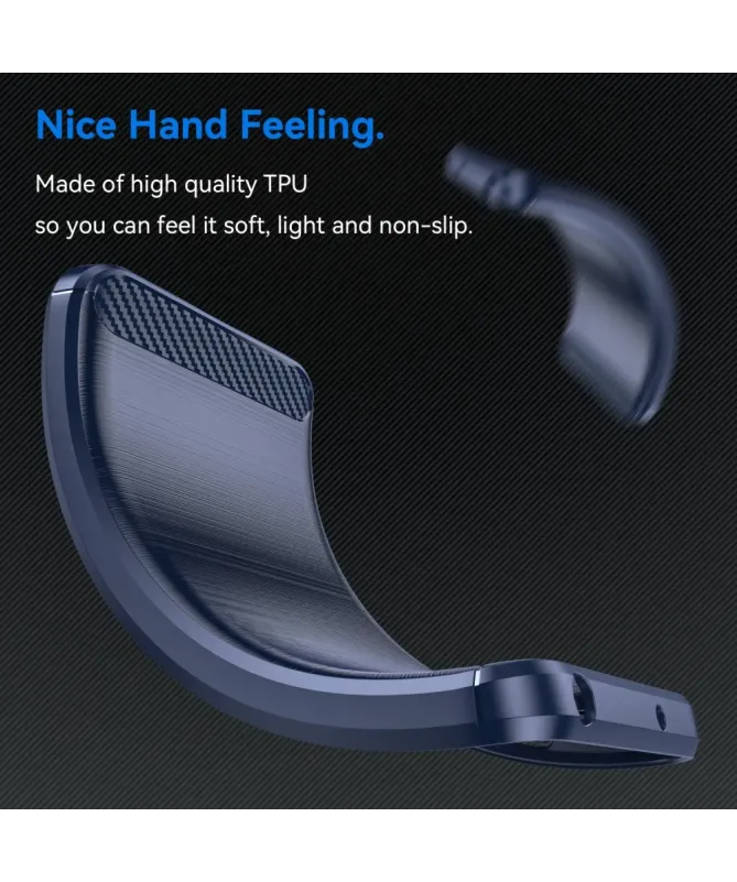 Coque Samsung Galaxy A14 5G / A14 4G flexible effet brossé