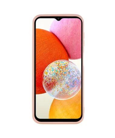 Coque Samsung Galaxy A14 5G / A14 4G Protection Bord Droit Or Rose - photo 27