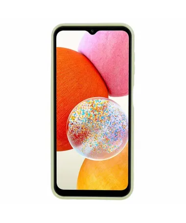 Coque Samsung Galaxy A14 5G / A14 4G silicone glossy Vert - photo 8