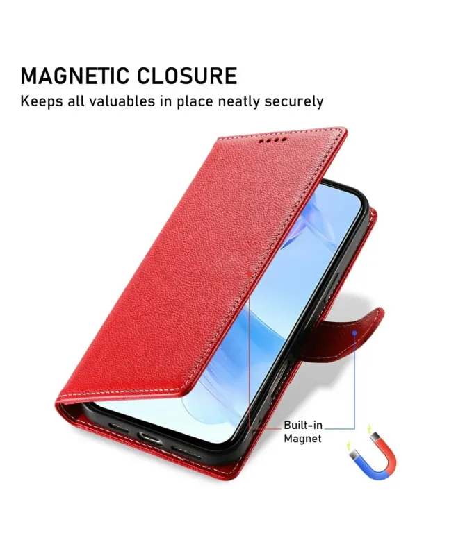 Étui Honor 400 Finition Litchi