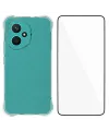 Pack Honor 400 Coque Coins Renforcés Transparente avec Verre Trempé