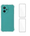 Pack Honor 400 | Coque Coins Renforcés Transparente avec 2 Verre Tremp