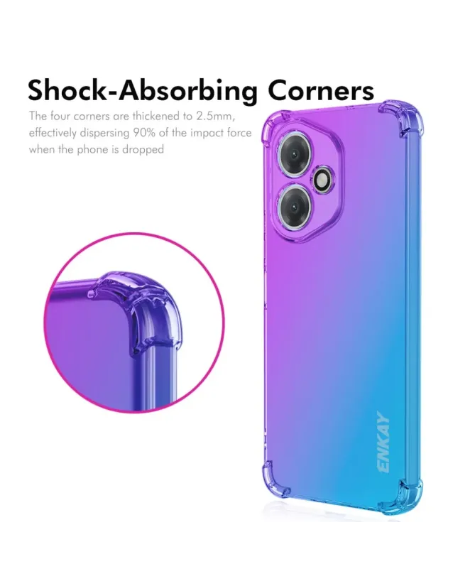 Coque Honor 400 Transparente Bicolore