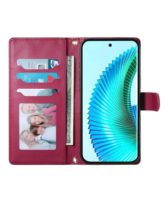 Étui Portefeuille en Cuir pour Honor 400