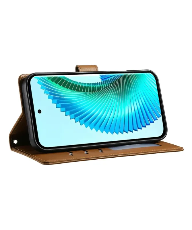 Étui Portefeuille en Cuir pour Honor 400