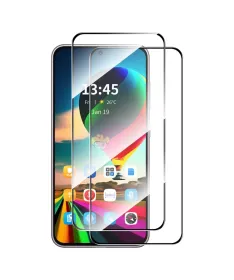 Protections d'écran Moto G56 5G en verre trempé Full Size (2 pièces)