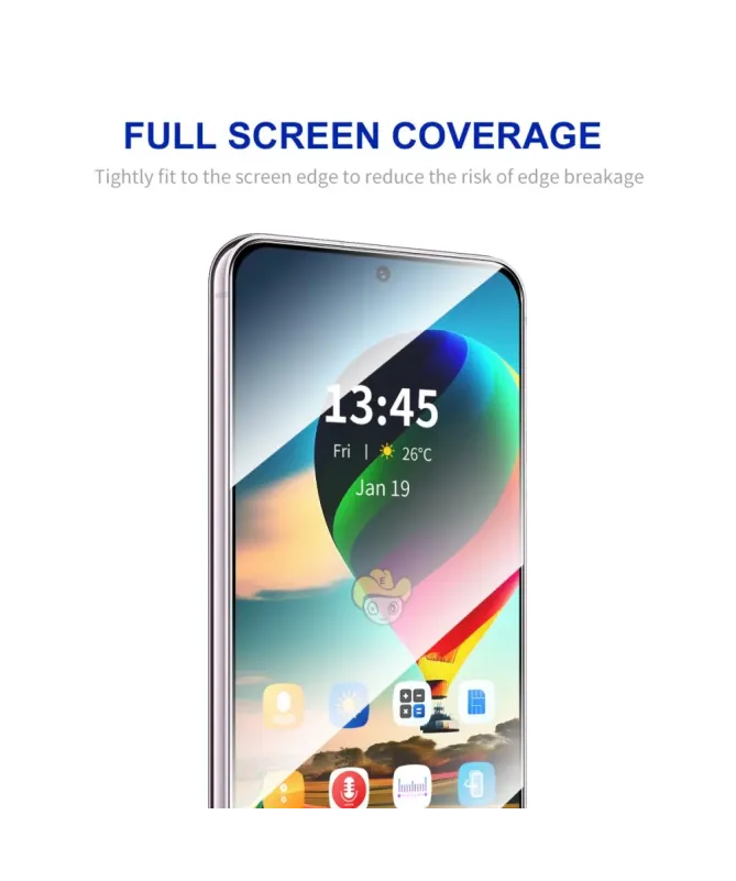 Protections d'écran Moto G56 5G en verre trempé Full Size (2 pièces)