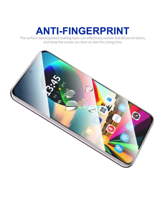 Protections d'écran Moto G56 5G en verre trempé Full Size (2 pièces)