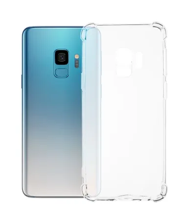 Coque Samsung Galaxy S9 transparente angles renforcés