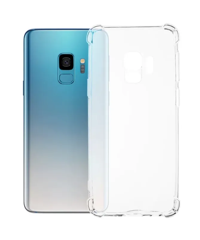 Coque Samsung Galaxy S9 transparente angles renforcés