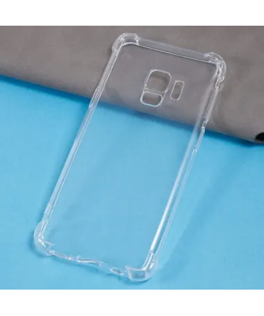 Coque Samsung Galaxy S9 transparente angles renforcés