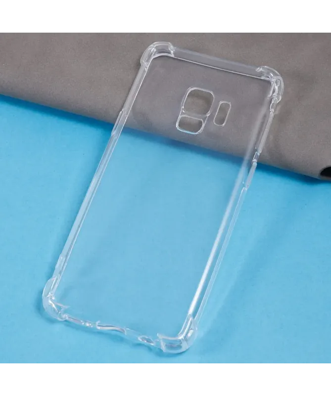 Coque Samsung Galaxy S9 transparente angles renforcés