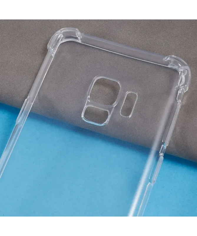 Coque Samsung Galaxy S9 transparente angles renforcés
