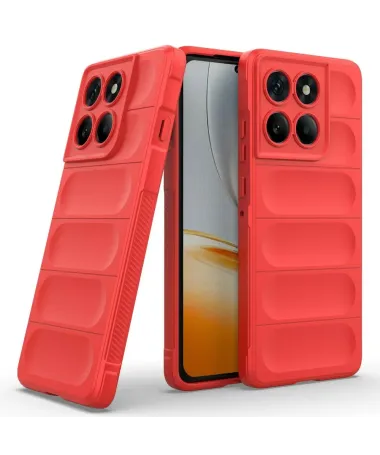 Coque Motorola Edge 60 Pro Rugged Silicone Rouge - photo 17