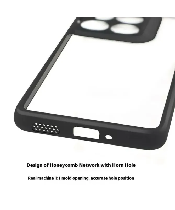 Coque Motorola Edge 60 Pro Style Bumper Transparent