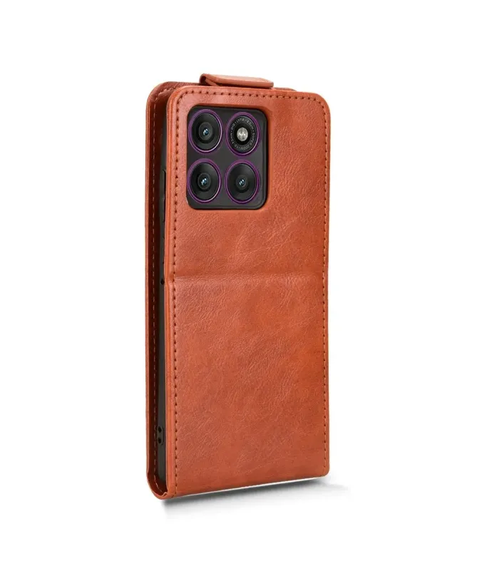 Housse Motorola Edge 60 Pro Verticale avec Porte-Carte | MONZA