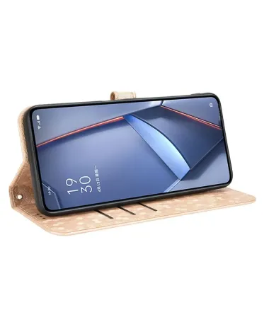 Housse Motorola Edge 60 Pro Alvéole Porte-cartes Beige Clair - photo 13