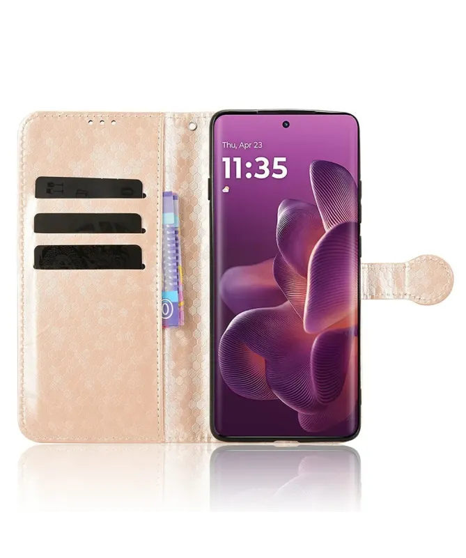 Housse Motorola Edge 60 Pro Alvéole Porte-cartes