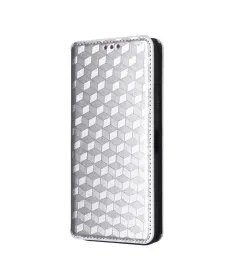 Housse Motorola Edge 60 Pro flip cover design géométrie