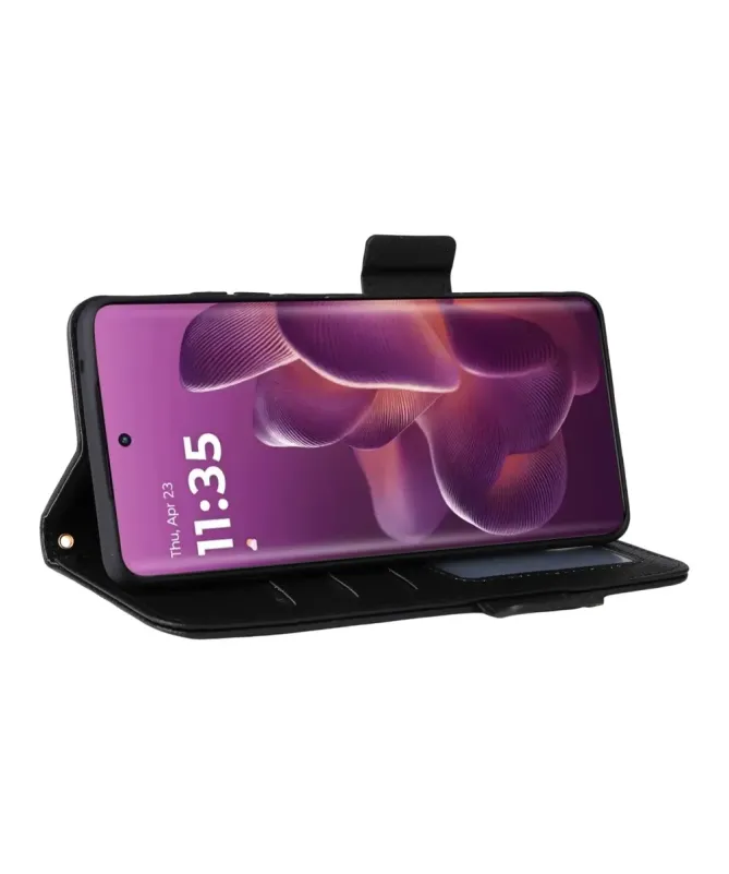 Housse Motorola Edge 60 Pro effet cuir à Lanière | FOLKEN