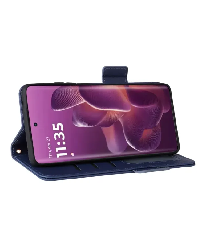 Housse Motorola Edge 60 Pro effet cuir à Lanière | FOLKEN
