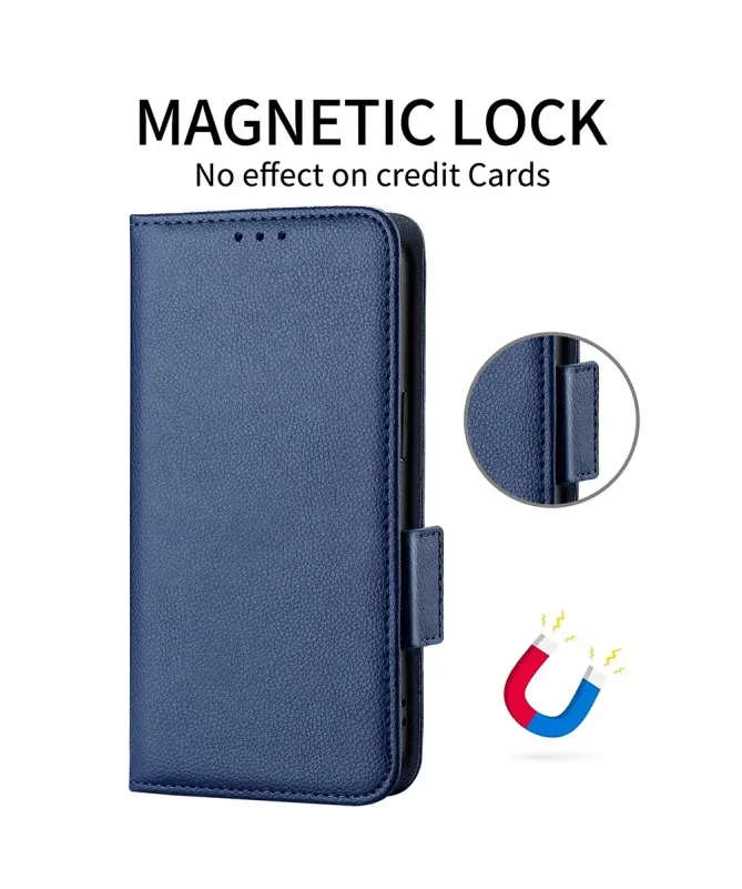 Housse Motorola Edge 60 Pro effet cuir à Lanière | FOLKEN