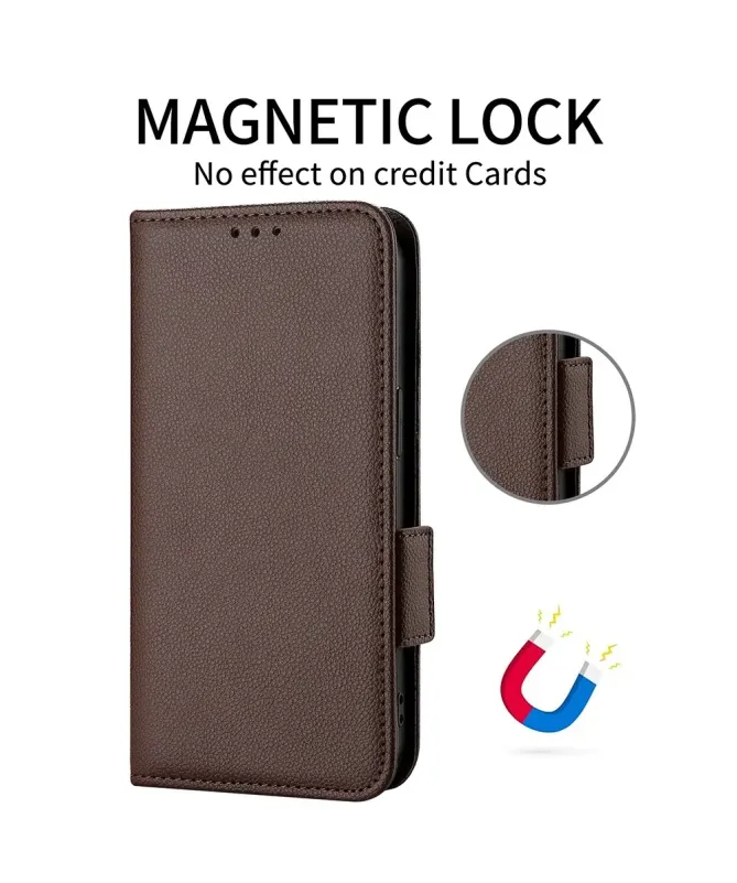 Housse Motorola Edge 60 Pro effet cuir à Lanière | FOLKEN