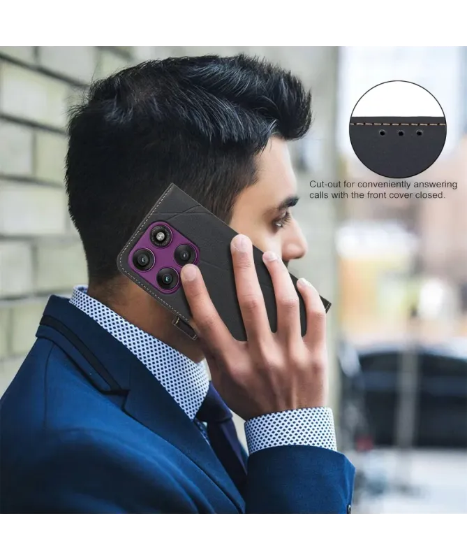 Étui Motorola Edge 60 Pro avec Portefeuille | BF35