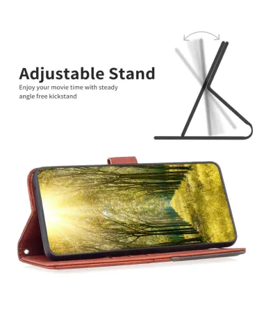 Housse Motorola Edge 60 Pro BINFEN Magnetic Series-2 Marron - photo 15
