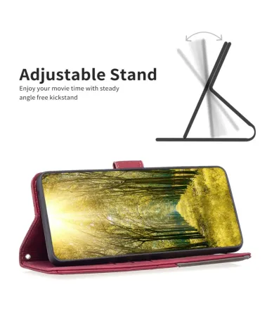 Housse Motorola Edge 60 Pro BINFEN Magnetic Series-2 Rouge - photo 19