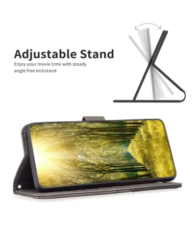 Housse Motorola Edge 60 Pro BINFEN Magnetic Series-2 Gris Foncé - photo 23