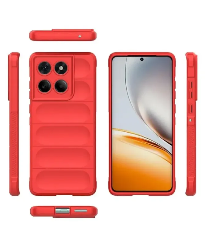 Coque Motorola Edge 60 Rugged silicone avec verre trempé