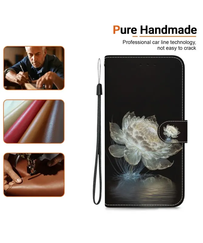 Housse Motorola Edge 60 / 60 Fusion Fleur de Lotus Lumineuse