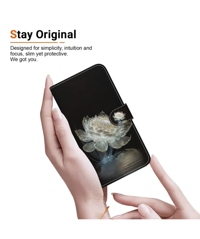Housse Motorola Edge 60 / 60 Fusion Fleur de Lotus Lumineuse