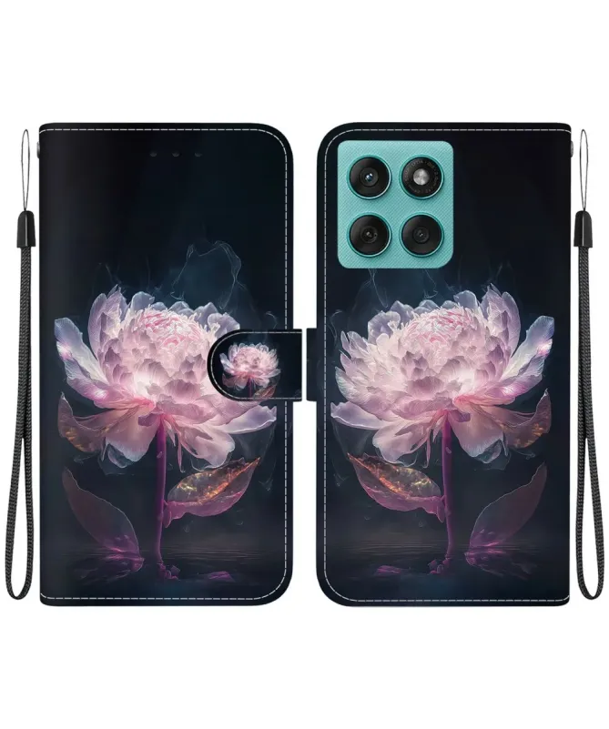 Housse Motorola Edge 60 / 60 Fusion Fleur de Lotus Lumineuse