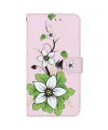 Housse Motorola Edge 60 / 60 Fusion Fleur Blanche