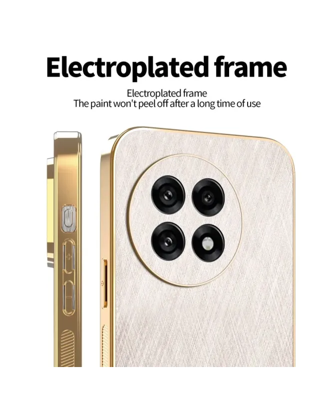 Coque OnePlus 13R Style Texturé Soie