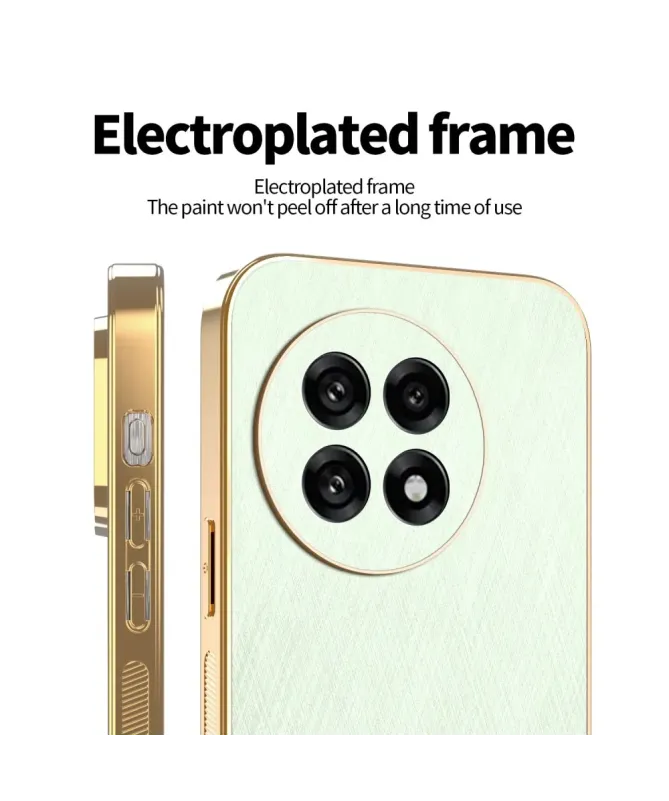 Coque OnePlus 13R Style Texturé Soie