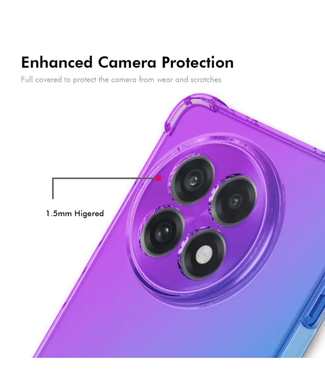 Coque OnePlus 13R Transparente Bicolore