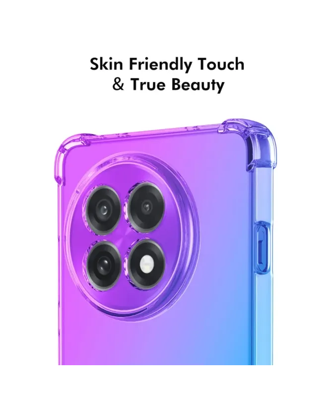 Coque OnePlus 13R Transparente Bicolore