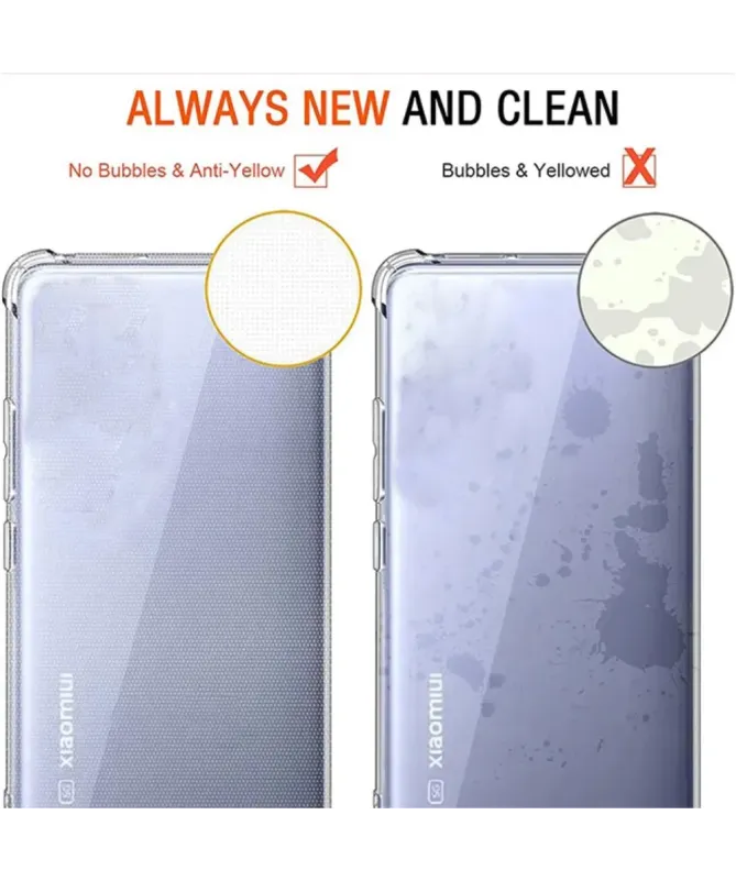 Coque OnePlus 13R transparente angles renforcés